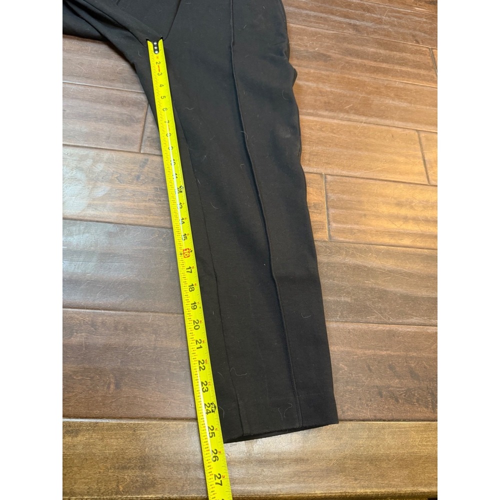 Everlane The Dream Pants Pull On Ankle Tapered Thick | Black | Size Medium - Picture 6 of 10
